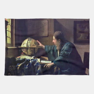 Johannes Vermeer - De Astronomer Theedoek