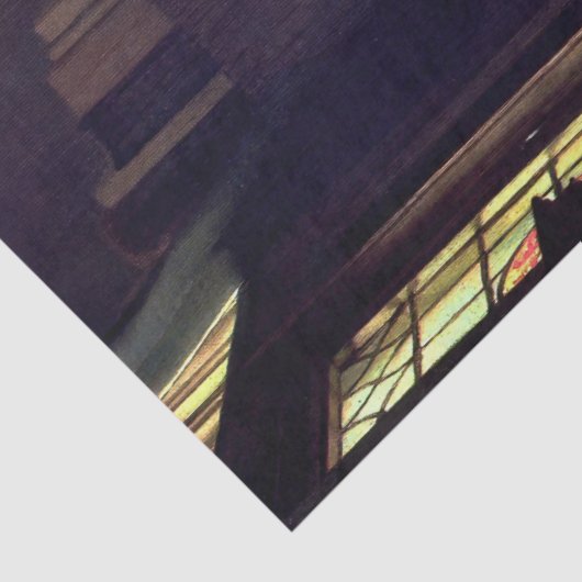 Johannes Vermeer - De Astronomer Tissuepapier (Detail)