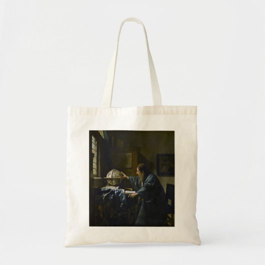 Johannes Vermeer - De Astronomer Tote Bag (Voorkant)