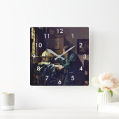 Johannes Vermeer - De Astronomer Vierkante Klok (Huis)