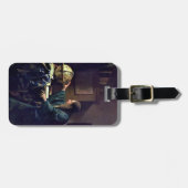 Johannes Vermeer - De Astronoom Bagagelabel (Voorkant horizontaal)