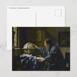 Johannes Vermeer - De Astronoom Briefkaart