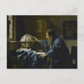 Johannes Vermeer - De Astronoom Briefkaart (Voorkant)