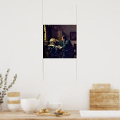 Johannes Vermeer - De Astronoom Poster (Keuken)
