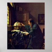 Johannes Vermeer, de astronoom Poster (Voorkant)