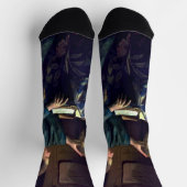 Johannes Vermeer - De Astronoom Sokken (Top)