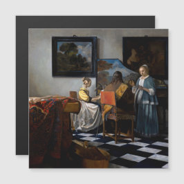 Johannes Vermeer - De Concert Magnetische Kaart