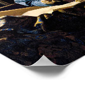 Johannes Vermeer - De Geograaf Poster (Hoek)
