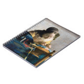 Johannes Vermeer - De Kantwerkster Notitieboek (Linkerzijde)