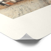 Johannes Vermeer De Kleine Straat Architectonisch Poster (Hoek)