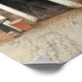 Johannes Vermeer De Kleine Straatklassieker Poster (Hoek)