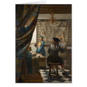 Johannes Vermeer, De kunst van het schilderen (Voorkant)