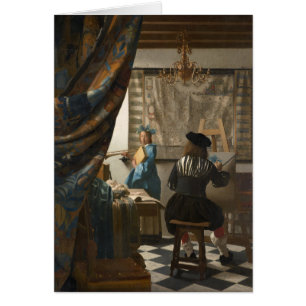 Johannes Vermeer, De kunst van het schilderen