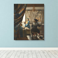 Johannes Vermeer, De kunst van het schilderen