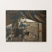 Johannes Vermeer, De kunst van het schilderen Legpuzzel (Horizontaal)