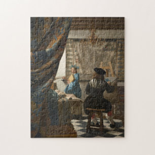 Johannes Vermeer, De kunst van het schilderen Legpuzzel