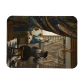 Johannes Vermeer, De kunst van het schilderen Magneet (Horizontaal)