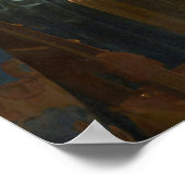 Johannes Vermeer - de kunst van het schilderen Poster (Hoek)