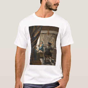 Johannes Vermeer, De kunst van het schilderen T-shirt