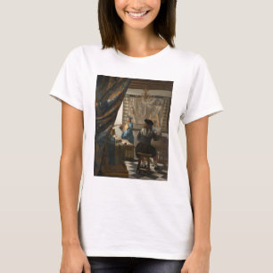 Johannes Vermeer, De kunst van het schilderen T-shirt