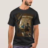 Johannes Vermeer de kunst van T-shirt (Voorkant)