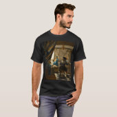 Johannes Vermeer de kunst van T-shirt (Voorkant volledig)