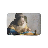 Johannes Vermeer - De Lacemaker Badmat (Voorkant)