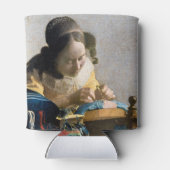 Johannes Vermeer - De Lacemaker Blikjeskoeler (Achterkant)