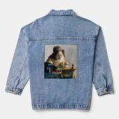 Johannes Vermeer - De Lacemaker Denim Jacket (Achterkant)