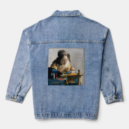 Johannes Vermeer - De Lacemaker Denim Jacket