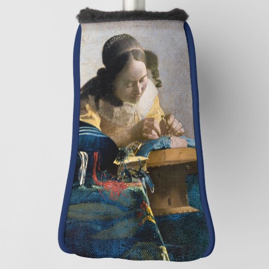Johannes Vermeer - De Lacemaker Golfheadcover (Draai 90)