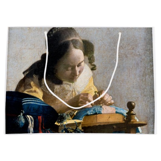 Johannes Vermeer - De Lacemaker Groot Cadeauzakje (Voorkant)