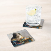 Johannes Vermeer - De Lacemaker Kartonnen Onderzetters (Insitu)