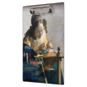 Johannes Vermeer - De Lacemaker Klembord (Links)