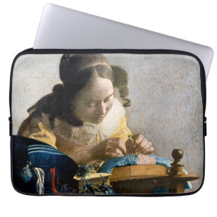 Johannes Vermeer - De Lacemaker Laptop Sleeve