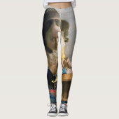 Johannes Vermeer - De Lacemaker Leggings (Voorkant)