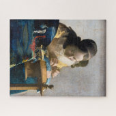 Johannes Vermeer - De Lacemaker Legpuzzel (Horizontaal)