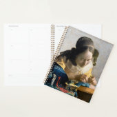 Johannes Vermeer - De Lacemaker Planner (Display)