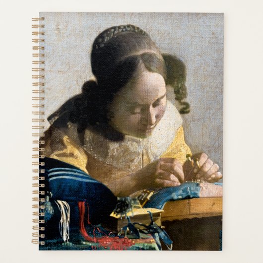 Johannes Vermeer - De Lacemaker Planner (Voorkant)