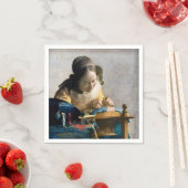 Johannes Vermeer - De Lacemaker Servet (Insitu)
