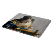 Johannes Vermeer - De Lacemaker Snijplank (Hoek)
