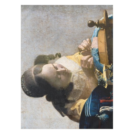Johannes Vermeer - De Lacemaker Tafelkleed (Voorkant)