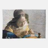 Johannes Vermeer - De Lacemaker Theedoek (Horizontaal)