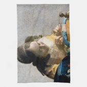 Johannes Vermeer - De Lacemaker Theedoek (Verticaal)