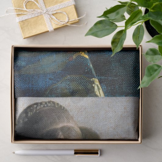 Johannes Vermeer - De Lacemaker Tissuepapier (Geschenk)