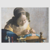 Johannes Vermeer - De Lacemaker Tissuepapier (Voorkant)