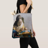 Johannes Vermeer - De Lacemaker Tote Bag (Dichtbij)