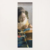 Johannes Vermeer - De Lacemaker Yogamat (Achterkant)