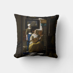 Johannes Vermeer - De liefdesbrief Kussen
