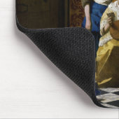 Johannes Vermeer - De liefdesbrief Muismat (Hoek)